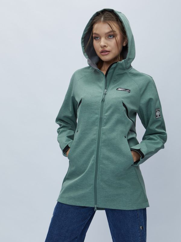 Women's windbreaker MTFORCE spring green 22213Z